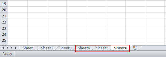 Inserting Worksheet in Excel