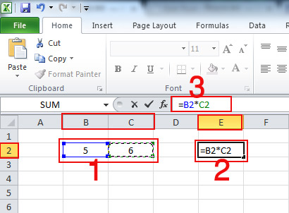 Product in Excel