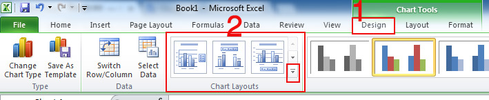 Use of Chart Layout in Excel