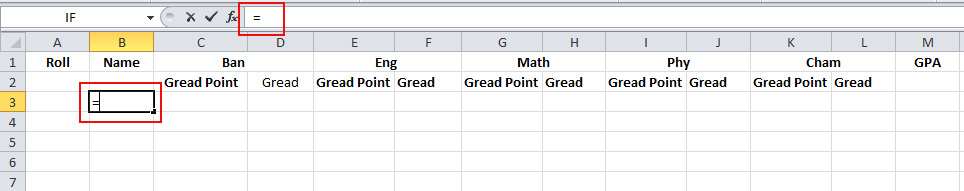 Use of Formula for Connected Two Sheet in Excel 