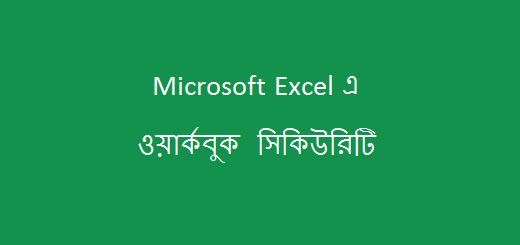 Use of Workbook Security in Excel