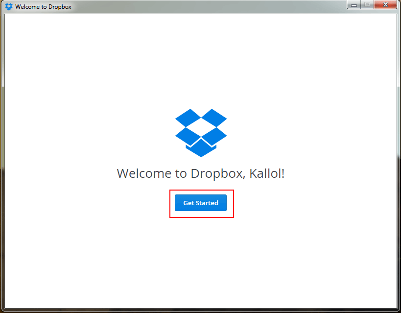 Complete the Dropbox Account and it Ready for Use