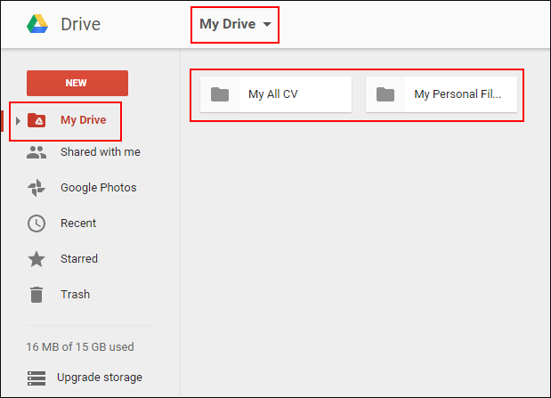 Your Google Drive 