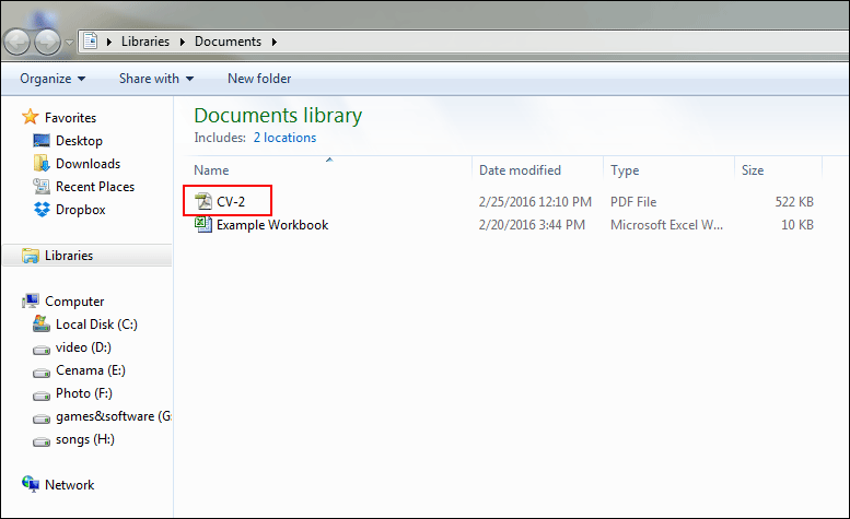 After Restore File in Recycle Bin Those File has Return