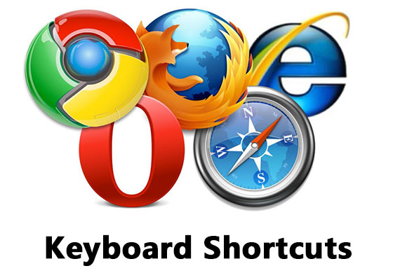keyboard shortcuts - ওয়েব ব্রাউজার শর্টকাট