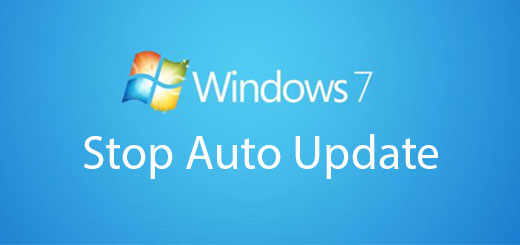 Windows 7 stop auto update