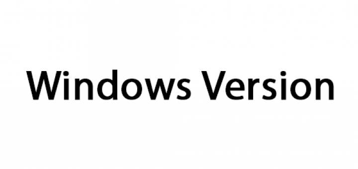 windows version