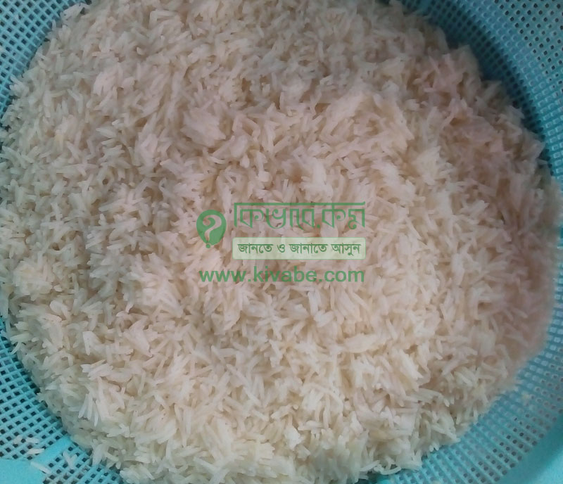 boiled rice for fried rice