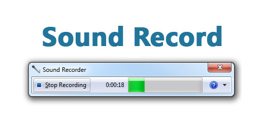 Windows Sound Record