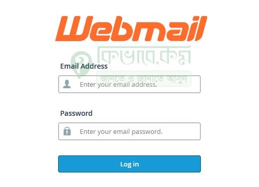WebMail Login page