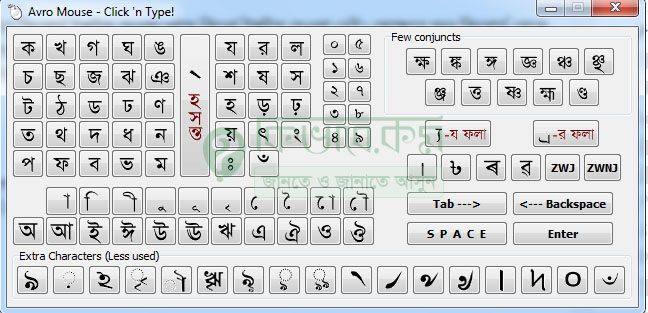avro keyboard in bangla