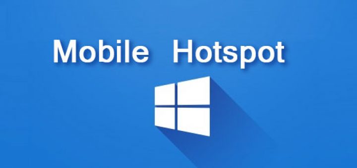 Windows 10 Mobile Hotspot