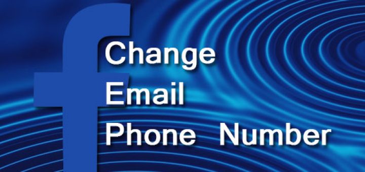 Facebook Email or Phone number change