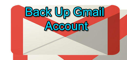 back up gmail account