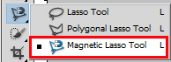 magnetice lasso tool