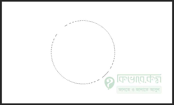 circle in Photoshop