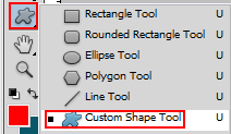 custom shape tool