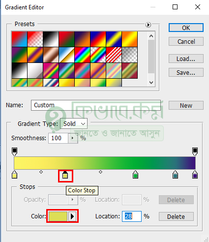 Gradient Color Editor