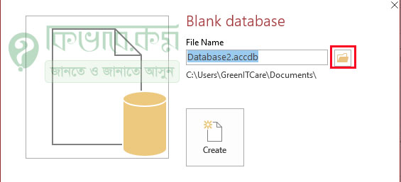 Create Blank Database
