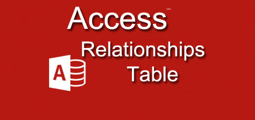 Relationships Table