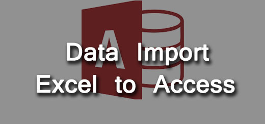 Data Import from Excel to Access
