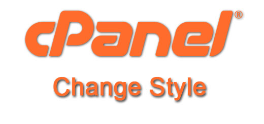 cPanel Style Change