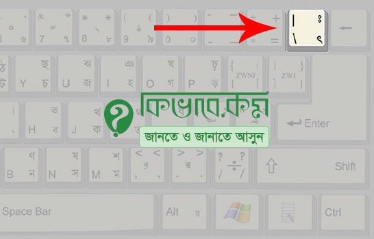 Key at Bijoy Keyboard