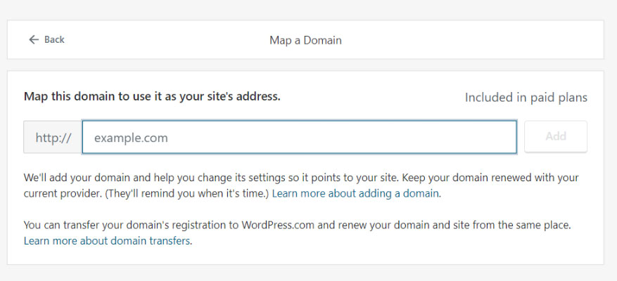Put Your Own Domain Name