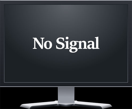 monitor no signal