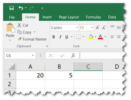 excel issue