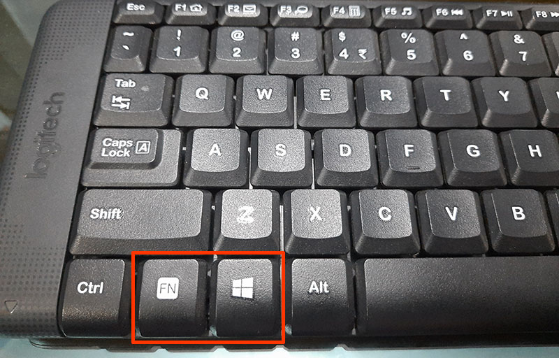 Fn key in Logitech Keyboard