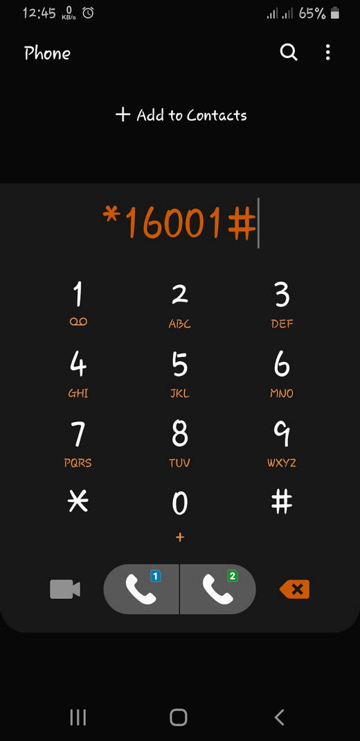 dial 16001