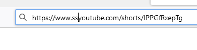 add ss before YouTube